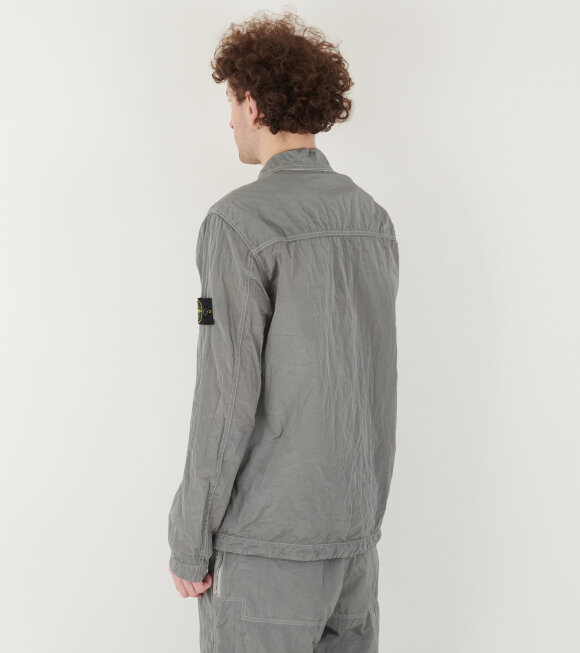 Stone Island - Econyl Nylon Overshirt Grey