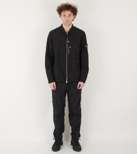 Econyl Nylon Overshirt Black