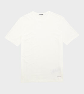 Ultra Light Cotton Crepe T-shirt Optic White