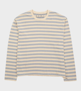 Wide Stripe Sweater Greige