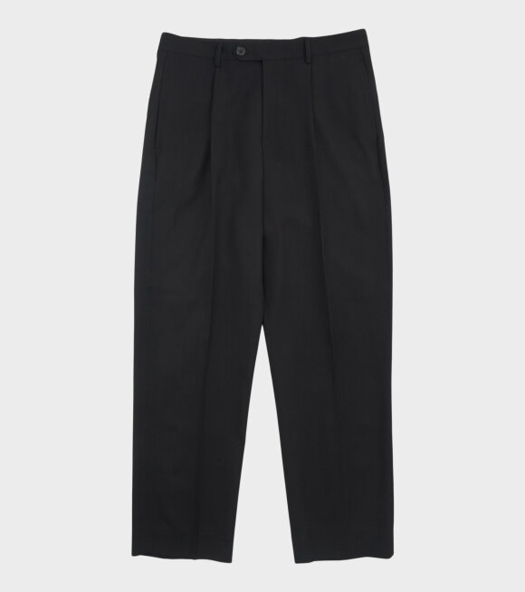 Mfpen - Formal Trousers Black Tropical Wool