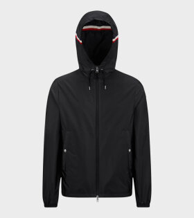 Grimpeurs Hooded Windbreaker Black