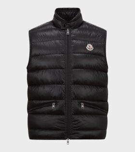 Gui Packable Down Vest Black