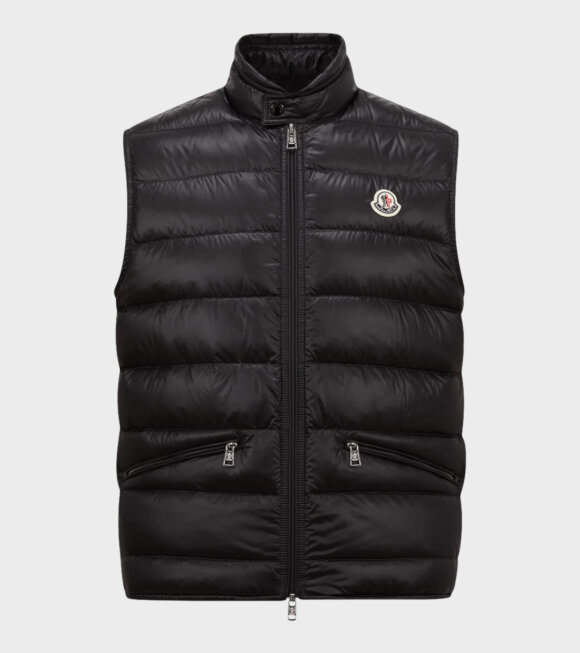 Moncler - Gui Packable Down Vest Black