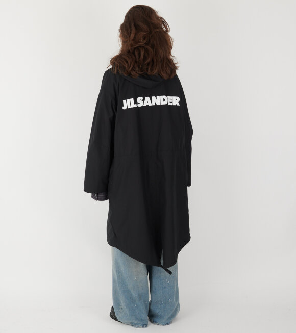 Jil Sander - Logo Parka Black