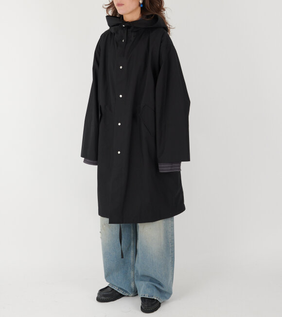 Jil Sander - Logo Parka Black