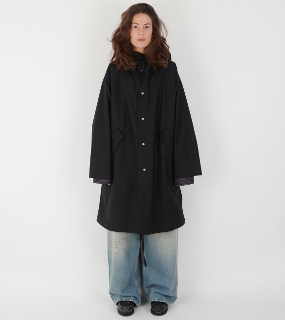 Jil Sander - Logo Parka Black