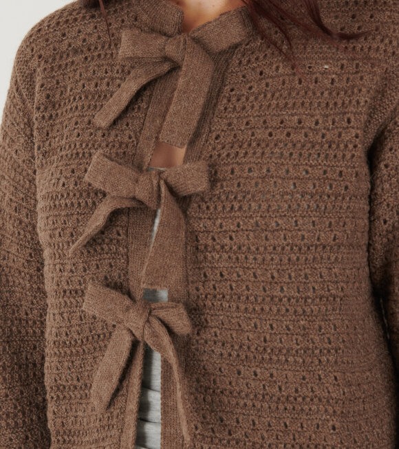 Aiayu - Tamiko Cardigan Brownie