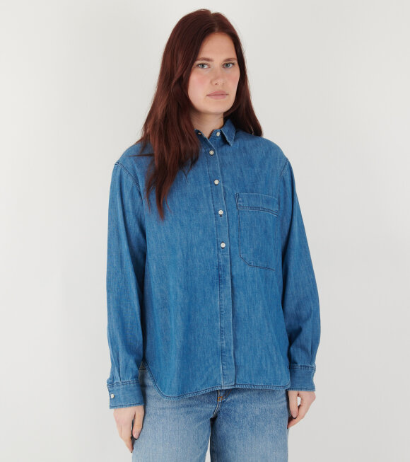 Aiayu - Lynette Shirt Denim Iceberg