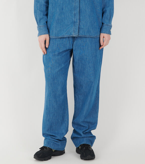 Aiayu - Miles Pant Denim Iceberg