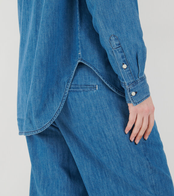 Aiayu - Miles Pant Denim Iceberg