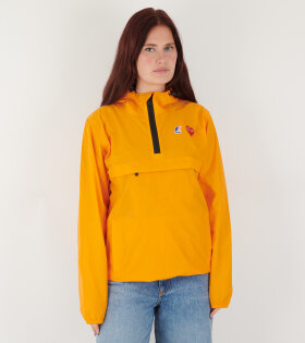 K-WAY Packable Half Zip Anorak Orange