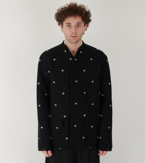 RIER - Walker Jacket City Flowers Black 