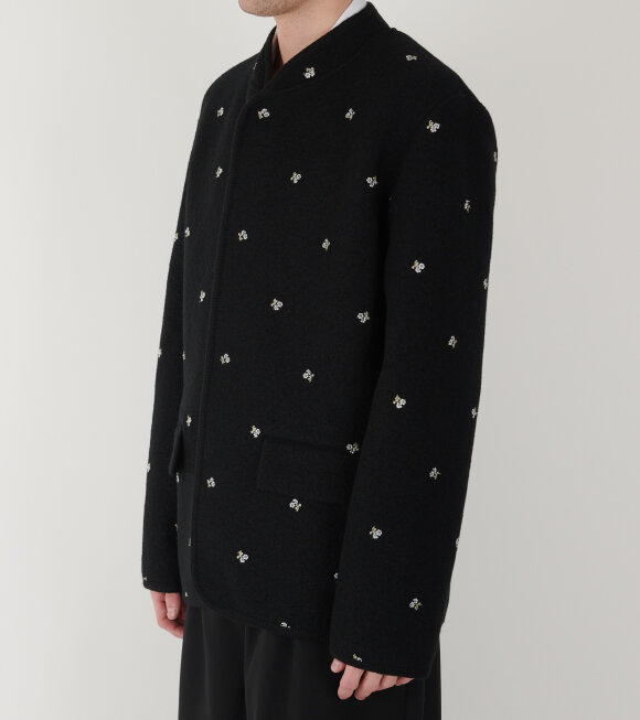 RIER - Walker Jacket City Flowers Black 