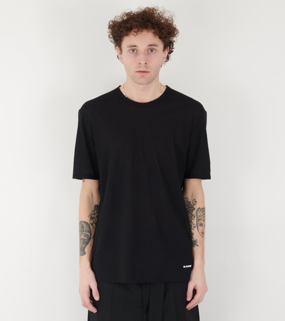 Jil Sander - Ultra Light Cotton Crepe T-shirt Black