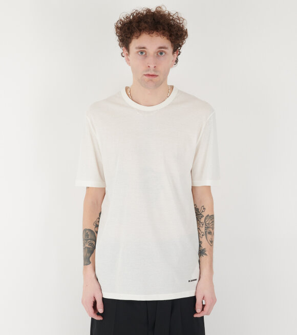 Jil Sander - Ultra Light Cotton Crepe T-shirt Optic White