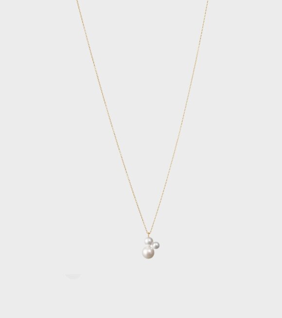 Sophie Bille Brahe - Stellari Simple Necklace Freshwater Pearls