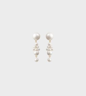 Petite Tulipe Earrings Freshwater Pearls