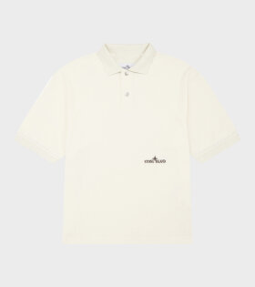 Boxy S/S Polo Off-white