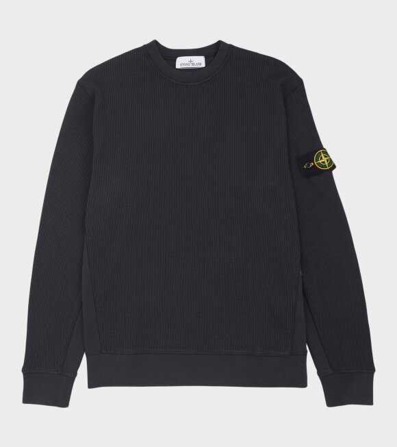 Stone Island - Waffle Sweatshirt Navy 