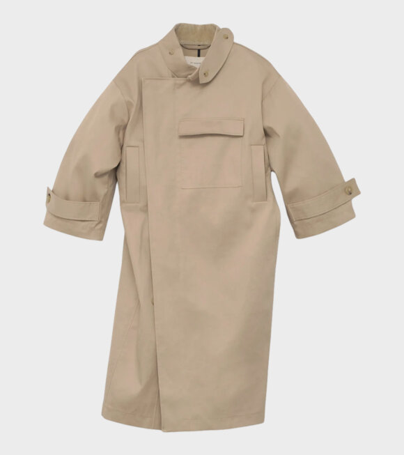 AF Agger - Water Resistant Coat Cool Beige