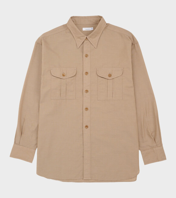 Nanamica - Utility Panama Shirt Beige