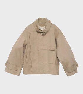 Water Resistant Jacket Cool Beige