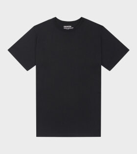 Loopwheel Coolmax Jersey Tee Black