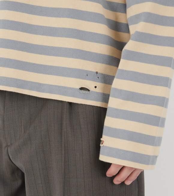 Mfpen - Wide Stripe Sweater Greige