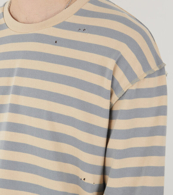 Mfpen - Wide Stripe Sweater Greige