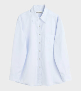 Favourite Shirt Dining Blue Poplin