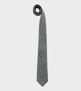 Tie Picnic Check Cotton Silk