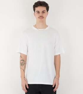 Loopwheel Coolmax Jersey Tee White