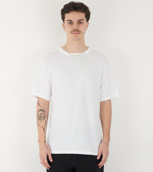 Nanamica - Loopwheel Coolmax Jersey Tee White