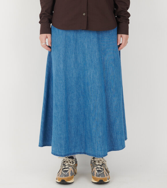 Aiayu - Bea Skirt Denim Iceberg