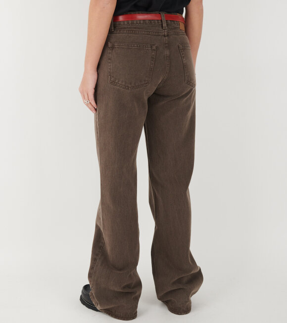 Our Legacy - Boot Cut Jeans Choco Overdye