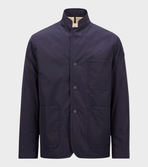 Moncler - Monges Down Shirt Jacket Navy