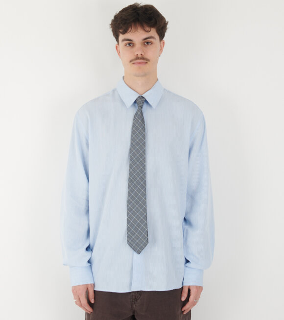 Our Legacy - Tie Picnic Check Cotton Silk