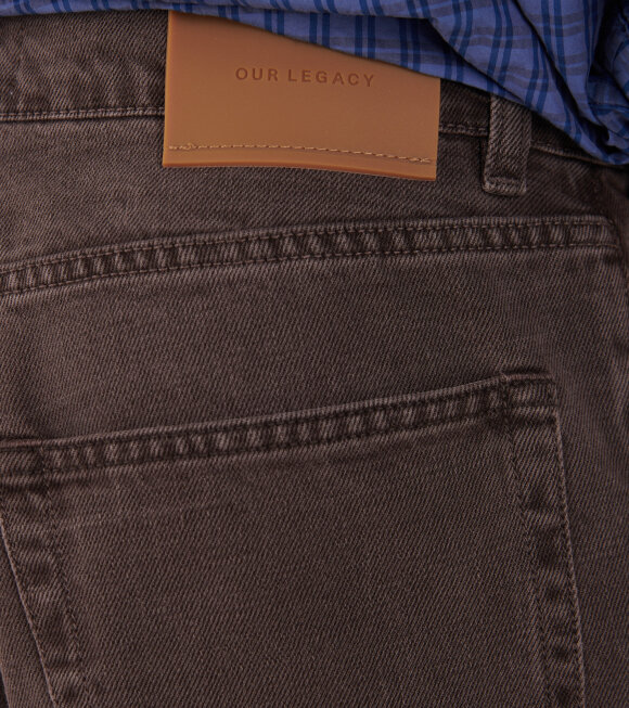 Our Legacy - Vast Cut Jeans Royal Brown Overdye