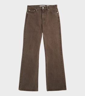 Boot Cut Jeans Choco Overdye