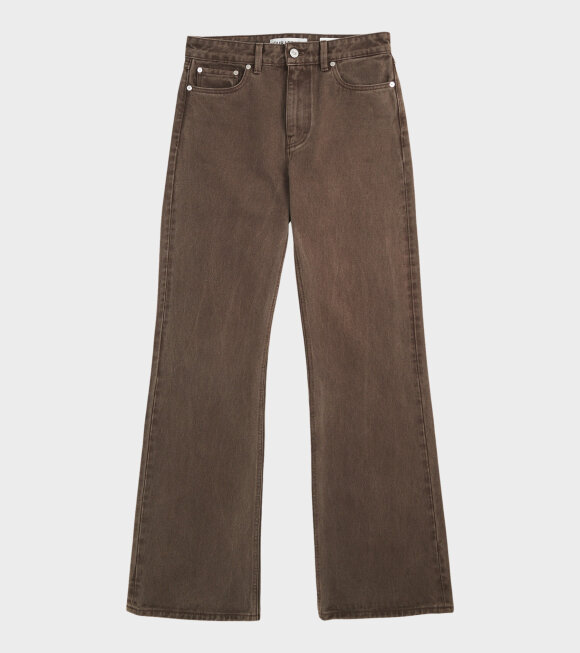 Our Legacy - Boot Cut Jeans Choco Overdye