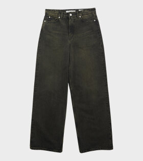 Full Cut Jeans Black Sand Chain Twill