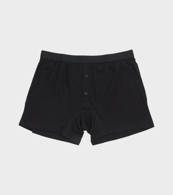 Comme des Garcons Shirt - Two Button Boxers Black