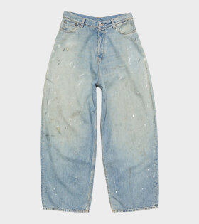 2023M Super Baggy Fit Jeans Light Blue