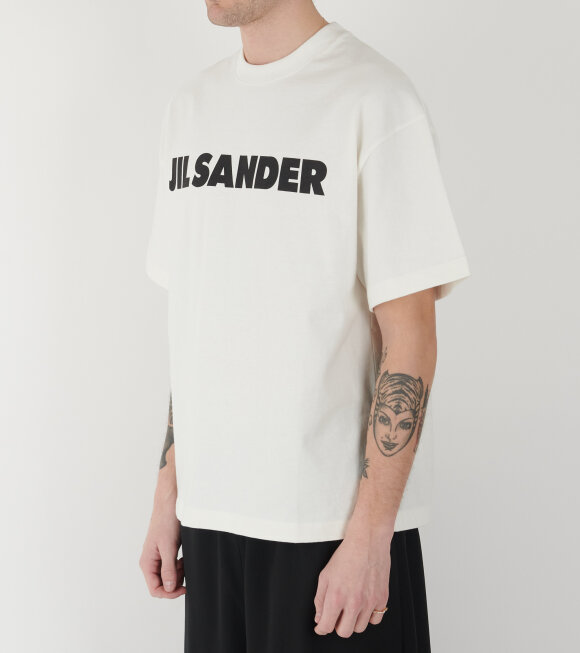 Jil Sander - Boxy Logo T-shirt Porcelain