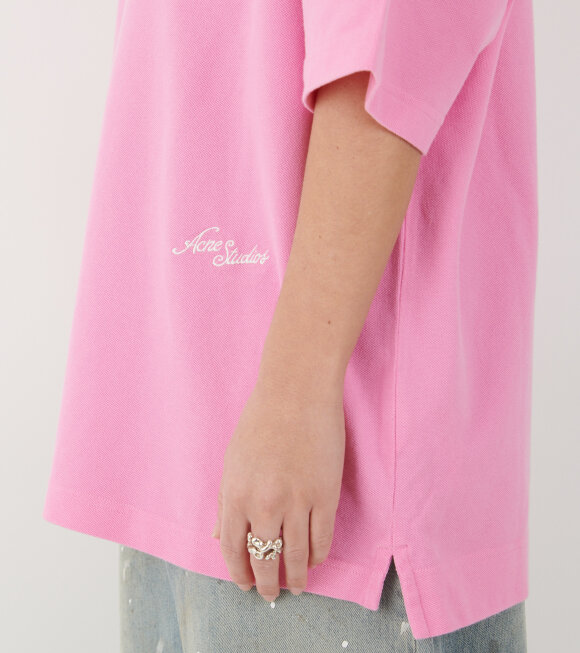 Acne Studios - Logo T-shirt Bubble Pink