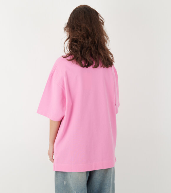 Acne Studios - Logo T-shirt Bubble Pink