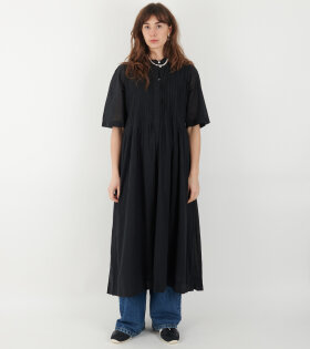 Dot Shirtdress Black