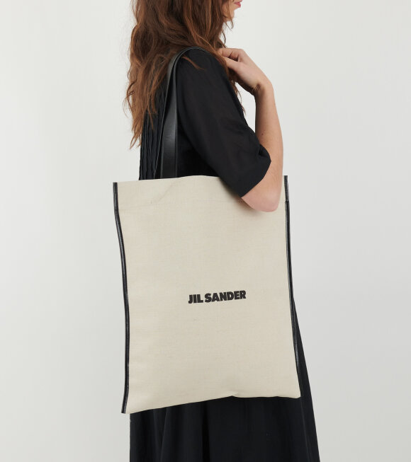 Jil Sander - Border Book Tote Bag Natural