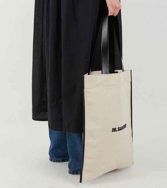 Jil Sander - Border Book Tote Bag Natural